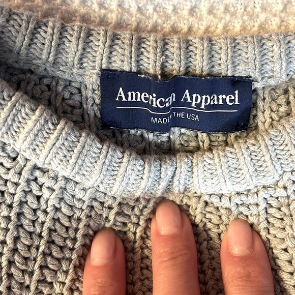 American Apparel knit sweater - Picture 2 of 4